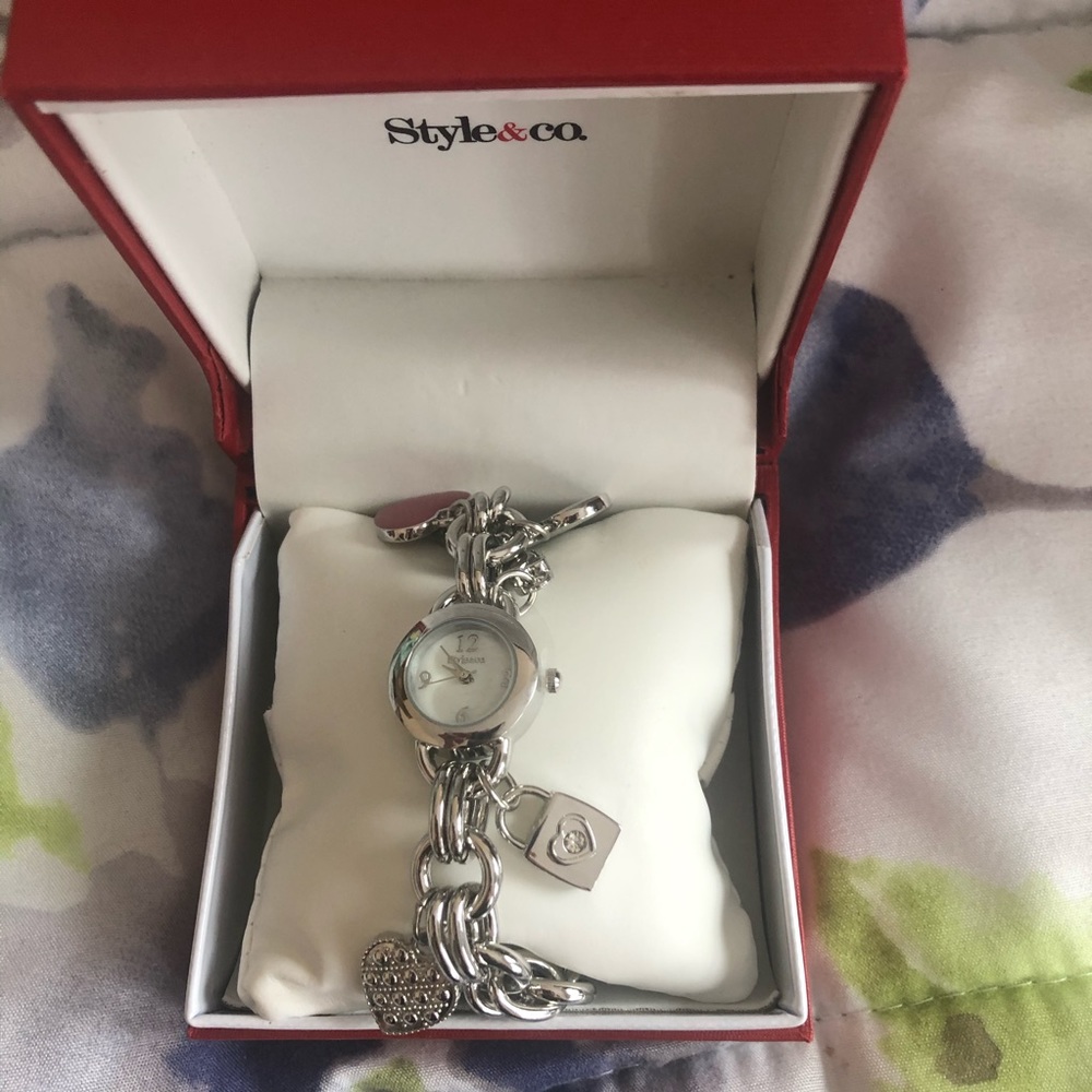Heart Charm Watch